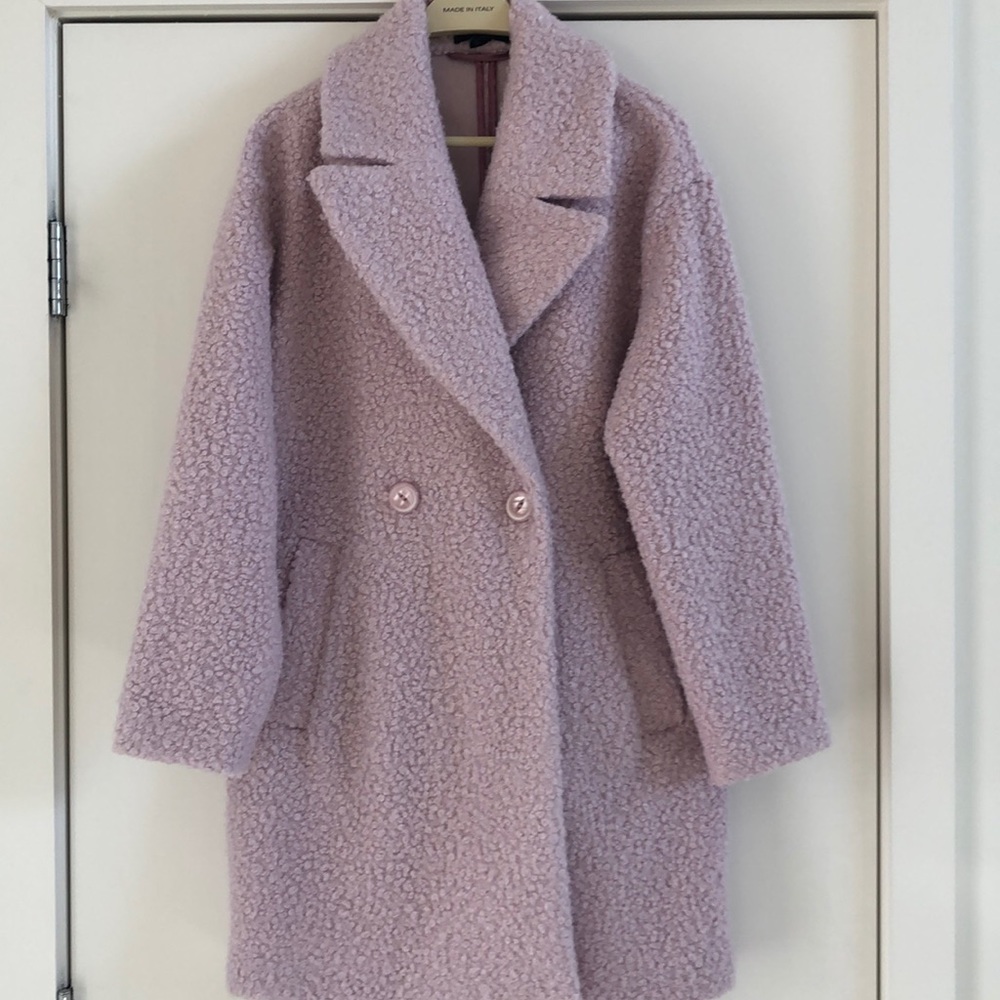 Ladies Coat in Mauve Pink • Nordstrom • size Small